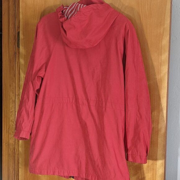 LIZ CLAIBORNE LIGHT WEIGHT HOODED JACKET - M - Picture 2 of 6